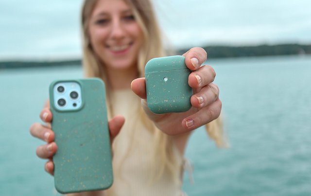 Oceanmata AirPod Case Turtle Edition Mit Handyhüllen die Ozeane schützen
